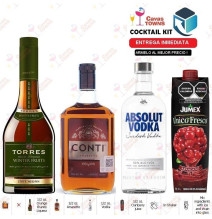 Cocktail Kit 57 T - (Cape Cod Plates) Receta Recipe - Cavas Towns