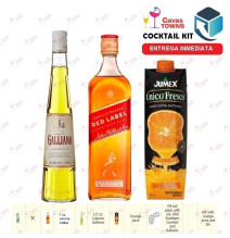 Johnnie Walker Cocktail Kit Comfort Wallbanger Receta Recipe - Cavas Towns