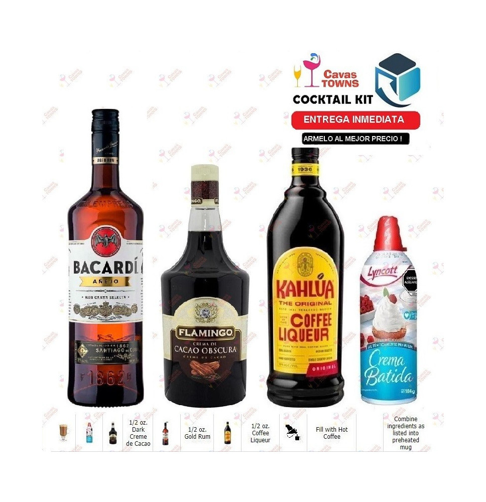 Ron Bacardi Cocktail Kit Cafe Reggae Receta Recipe - Cavas Towns Ron Bacardi Cocktail Kit Cafe Reggae Receta Recipe - Cavas Towns