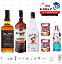 Ron Bacardi Cocktail Kit Down Southern Comforter Punch Receta Recipe - Cavas Towns
