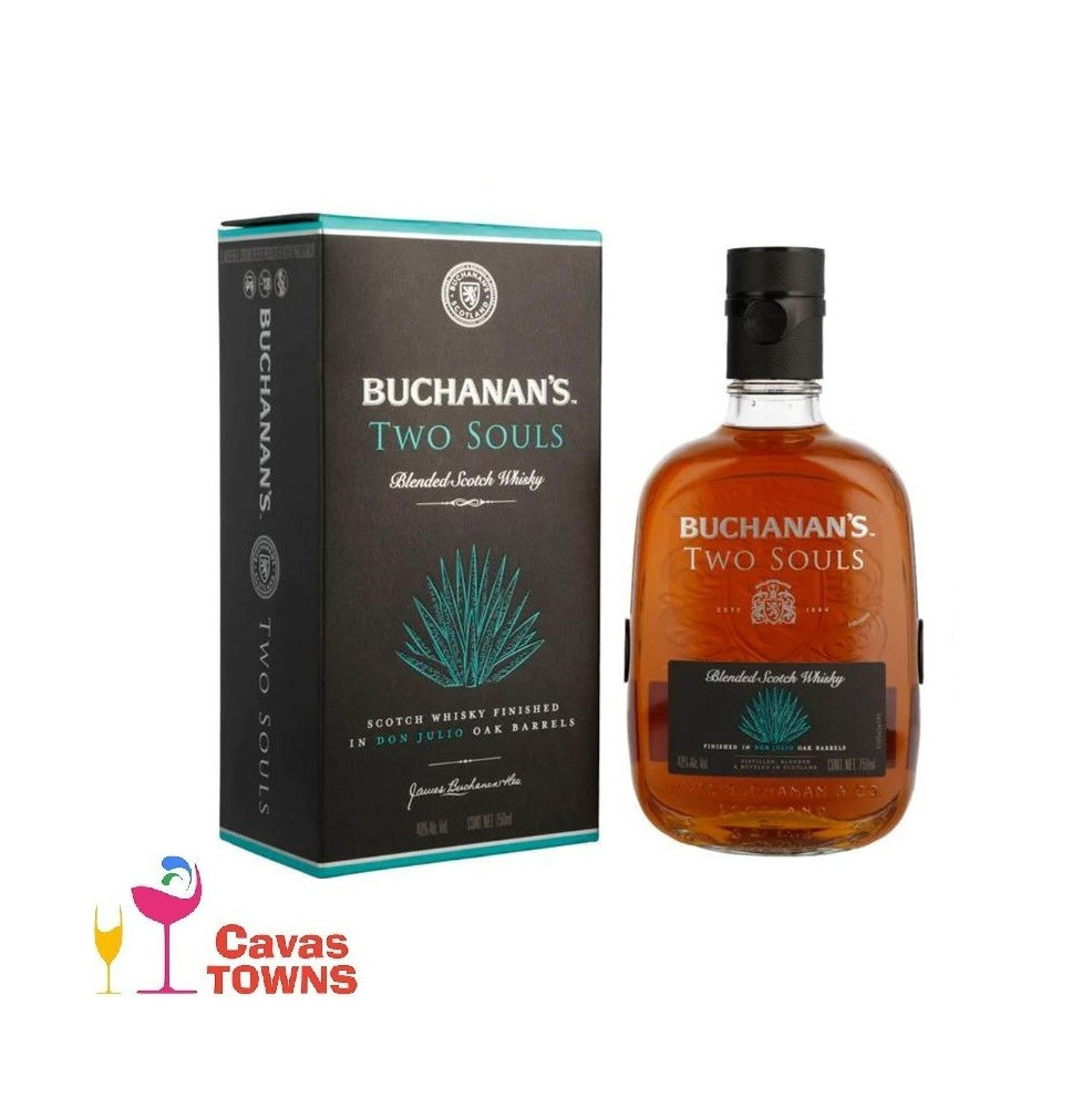 Whisky Buchanans Two Souls 750 ml - Cavas Towns Whisky Buchanans Two Souls 750 ml - Cavas Towns