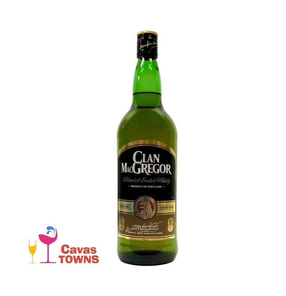 Whisky Clan MacGregor Escocés 750 ml - Cavas Towns