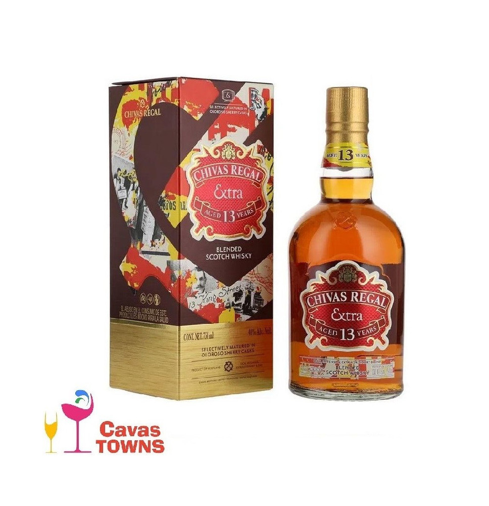 Whisky Chivas Regal Extra 13A Sherry 750 ml - Cavas Towns