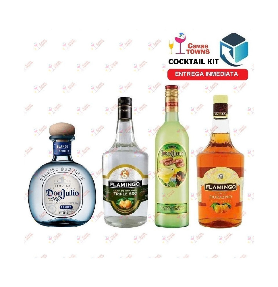 Tequila Don Julio Cocktail Kit Downhome Punch - Cavas Towns Tequila Don Julio Cocktail Kit Downhome Punch - Cavas Towns