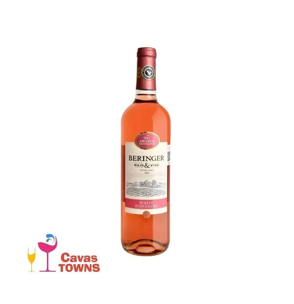 Vino Rosado Beringer White Zinfandel 750 Mls - Cavas Towns