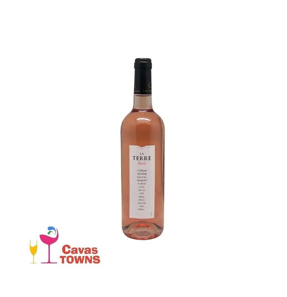 Vino Rosado La Terre 750 ml - Cavas Towns