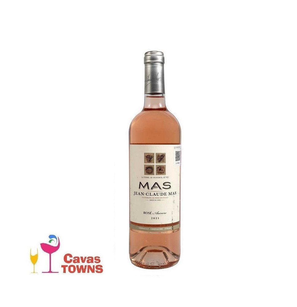 Vino Rosado Jean Claude Mas Grenache 750ml - Cavas Towns