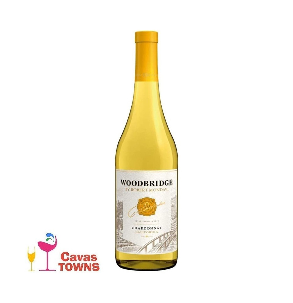 Vino Blanco Robert Mondavi Woodbrige Chardonnay -750 ml - Cavas Towns