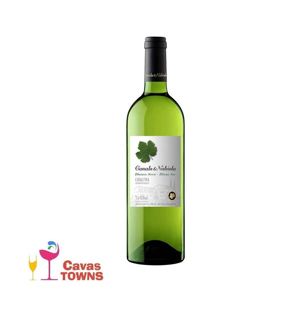 Vino Blanco Canals & Nubiola Seco 750 Ml - Cavas Towns Vino Blanco Canals & Nubiola Seco 750 Ml - Cavas Towns