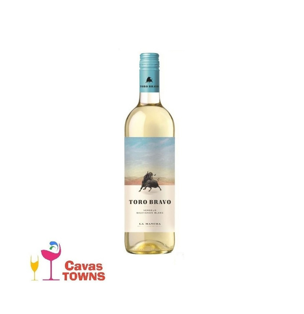 Vino Toro Bravo Verdejo-Sauvignon Blanc 750 ml - Cavas Towns