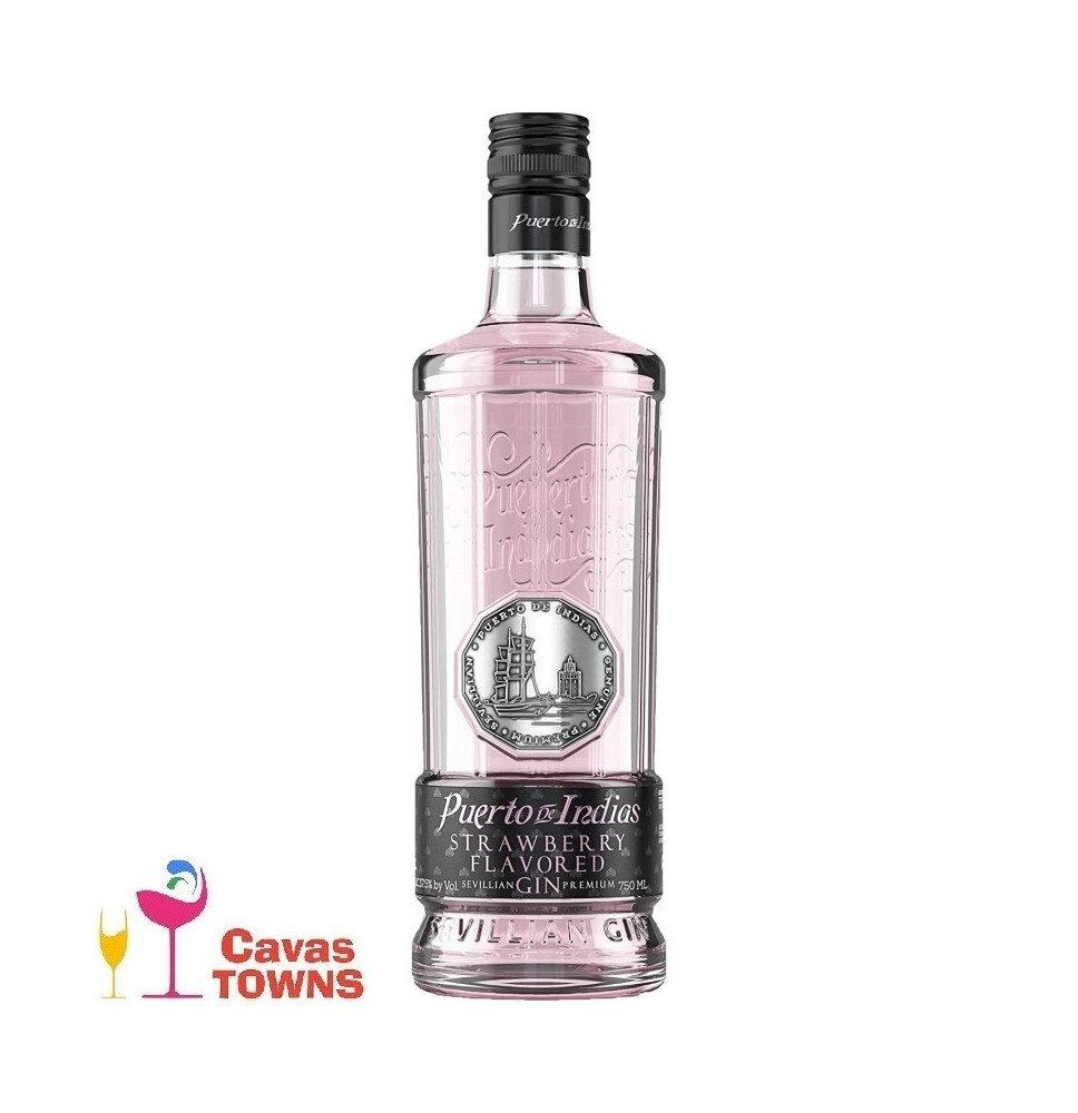 Ginebra Puerto de Indias Strawberry España - Cavas Towns