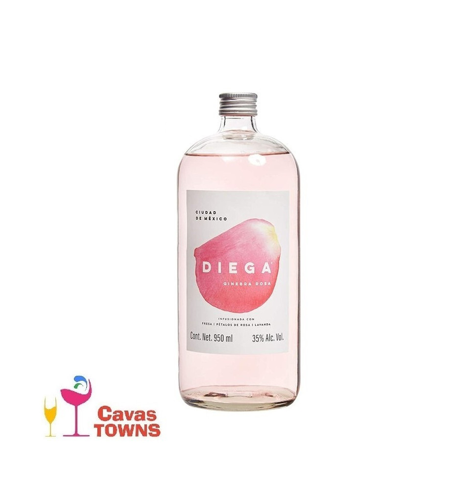 Ginebra Diega Rosa 950 ml - Cavas Towns