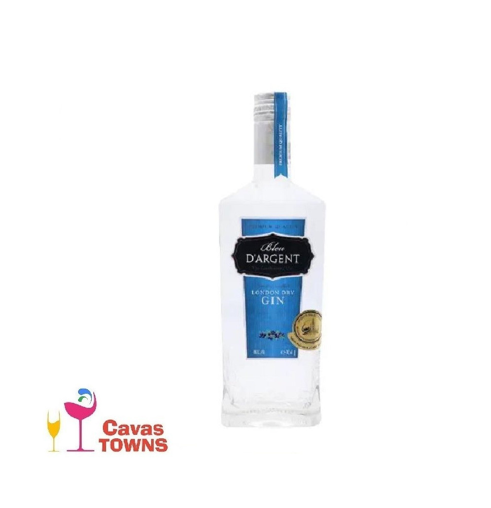 Ginebra Bleu D Argent London Dry Gin 700 ml - Cavas Towns