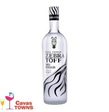 Vodka Zebratoff Premium 1000 ml - Cavas Towns