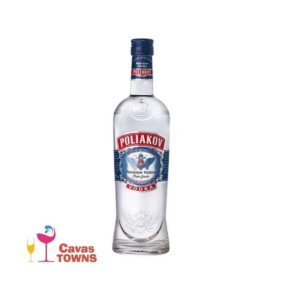Vodka Poliakov 1L - Cavas Towns Vodka Poliakov 1L - Cavas Towns