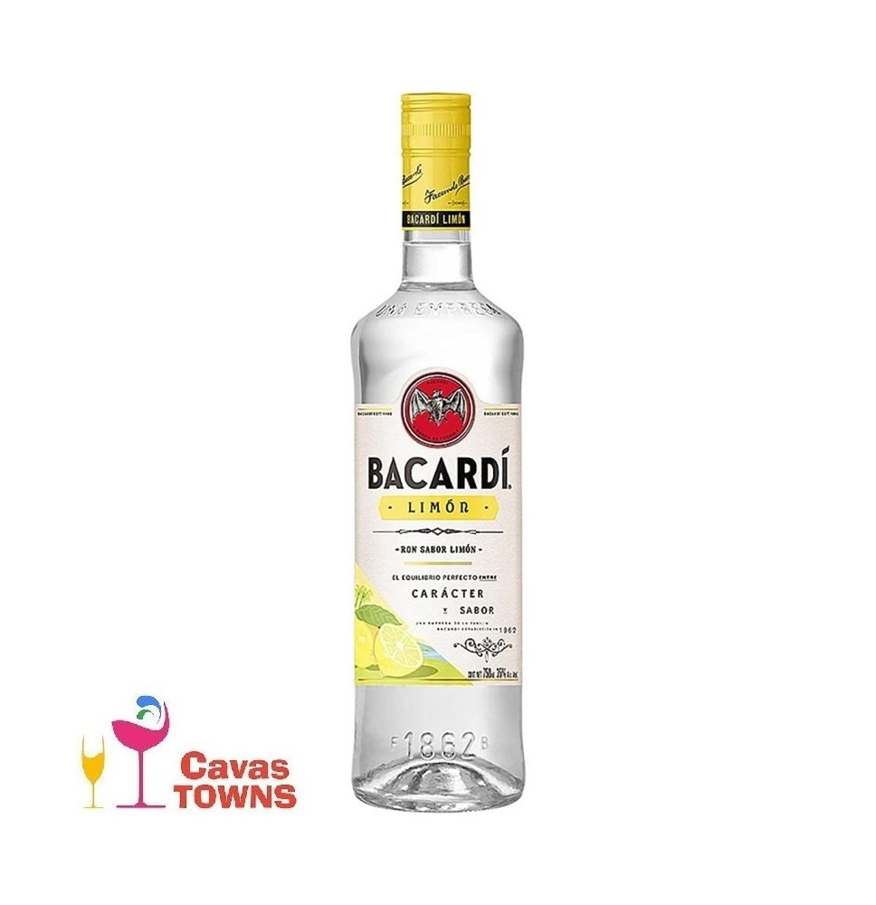 Ron Bacardi Limon 750 Ml - Cavas Towns