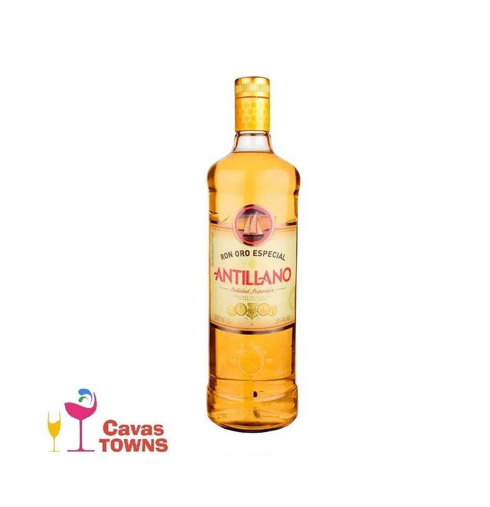Ron Antillano Oro 1 L - Cavas Towns