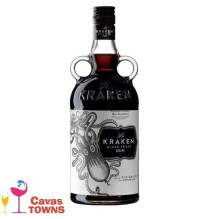 Ron Kraken Black Spiced 750 ml - Cavas Towns