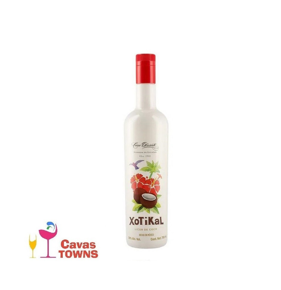 Licor Xotikal De Coco 750 ml - Cavas Towns