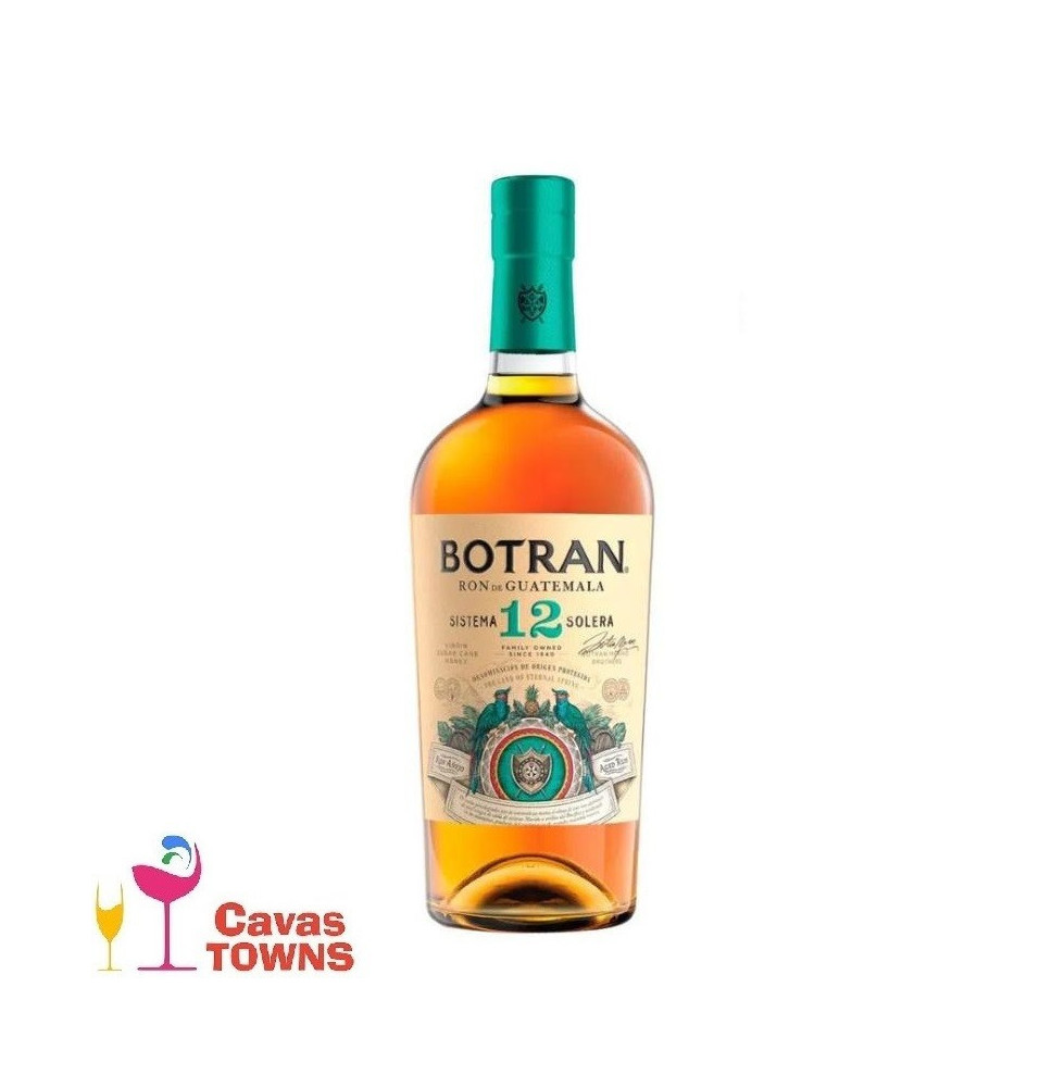 Ron Botran Añejo 12 750 ml - Cavas Towns