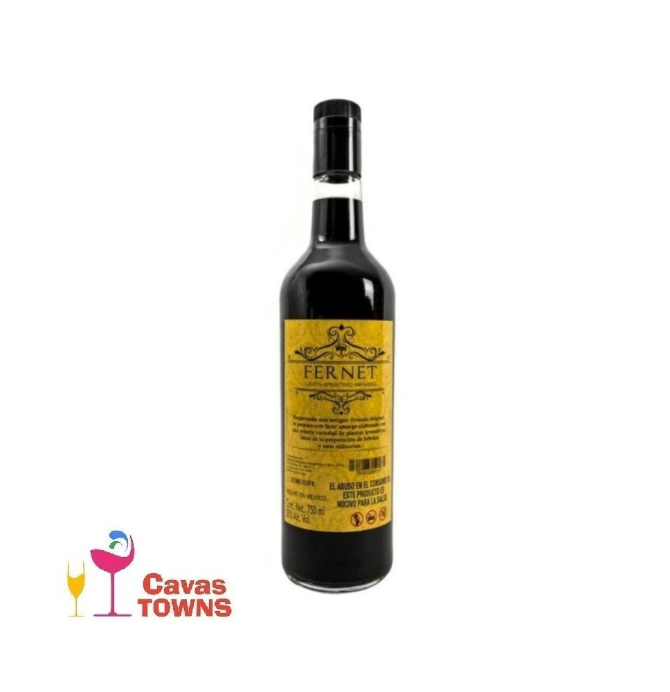 Licor Amaro Pirlo de Hierbas Fernet 500 ml - Cavas Towns