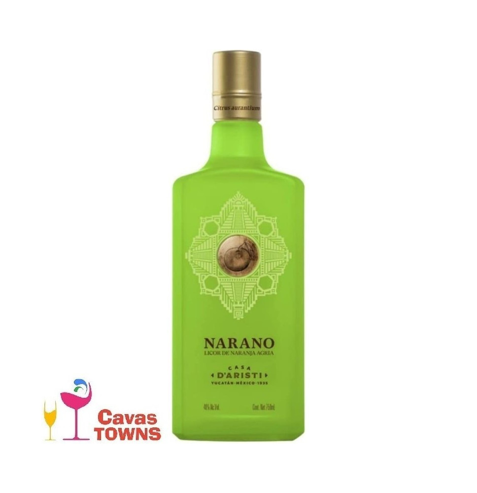 Licor Narano De Naranja Agria 750 ml - Cavas Towns