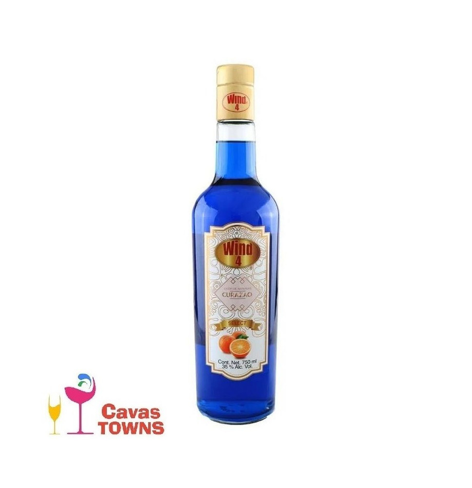Licor Wind 4 de Curacao 750 ml - Cavas Towns