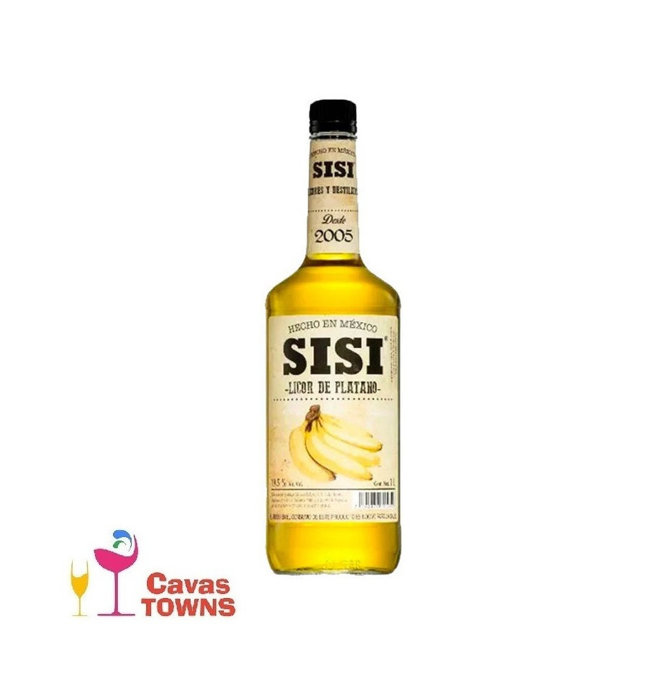 Licor Sisi de Platano 1000 ml - Cavas Towns