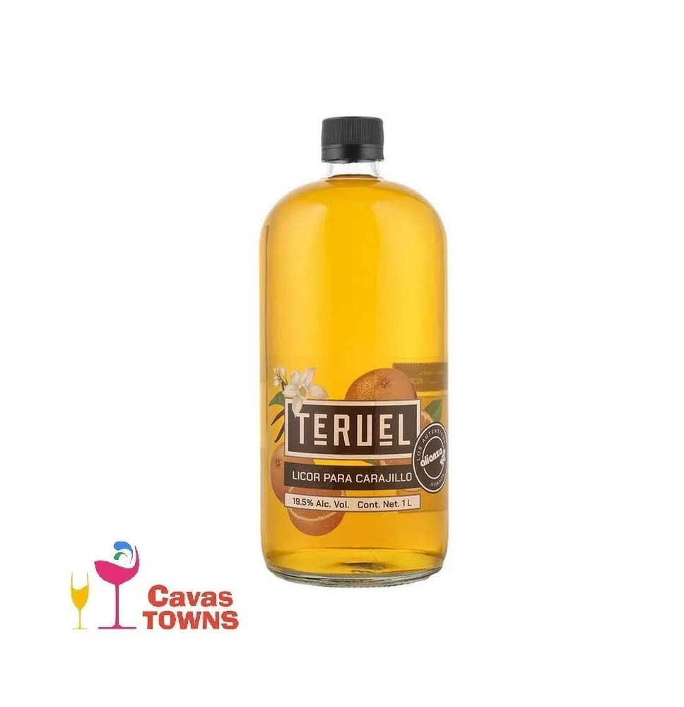 Licor Teruel para Carajillo 1000 ml - Cavas Towns