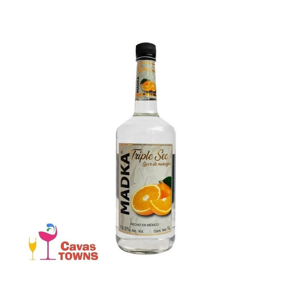 Licor Madka Triple Sec 1000 ml - Cavas Towns