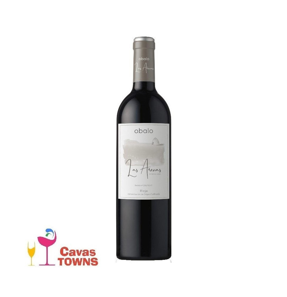 Vino Tinto Obalo Las Arenas Reserva Rioja 750 ml - Cavas Towns