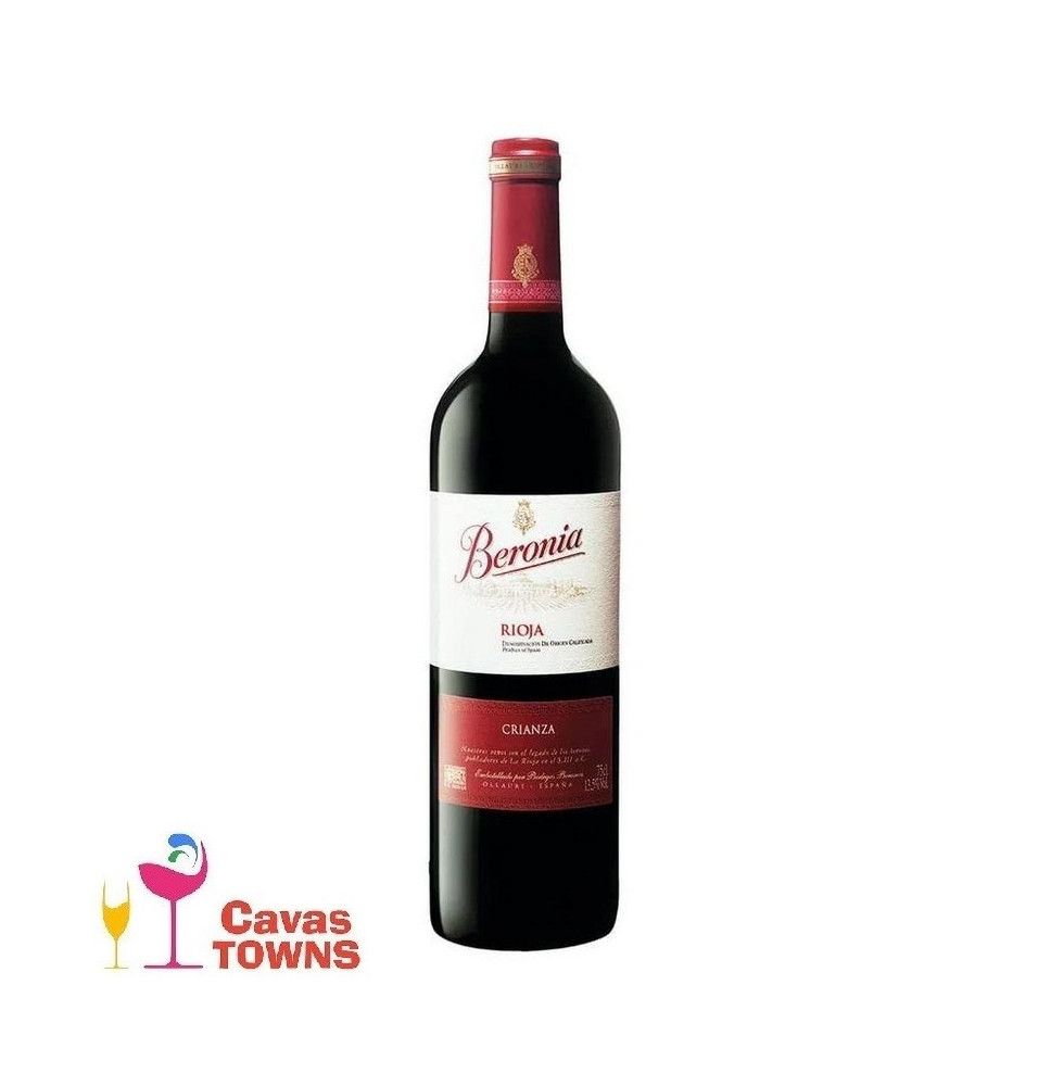 Vino Tinto Beronia Crianza 750 ml - Cavas Towns