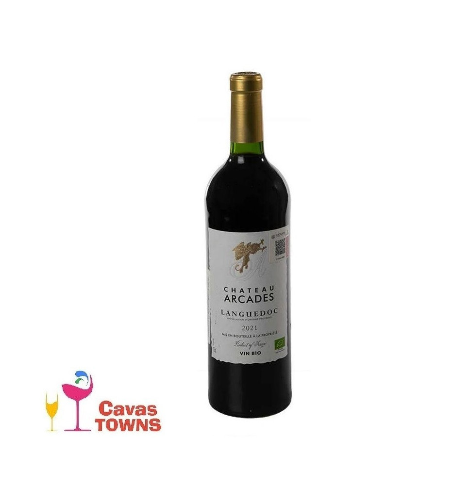 Vino Tinto Chateau Arcades Languedoc 750ml - Cavas Towns