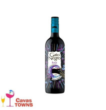 Vino Tinto Gato Negro Merlot Ed. Especial 750 ml- Cavas Towns