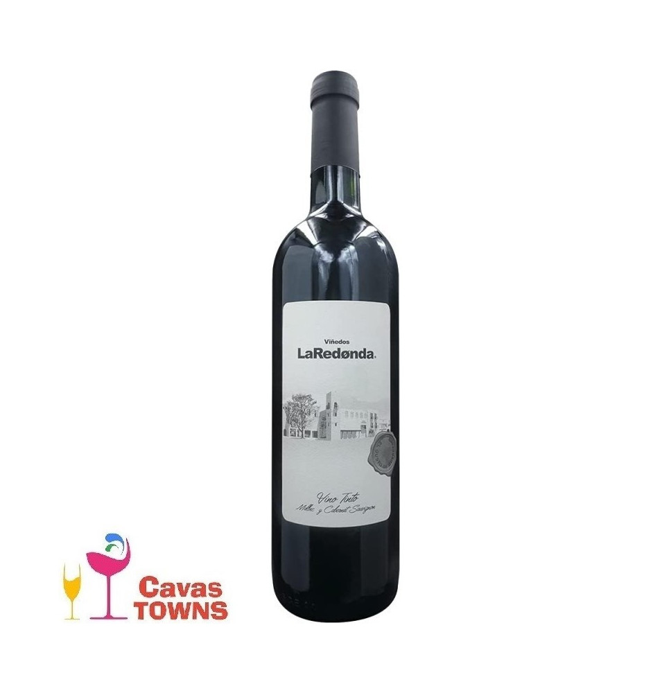 Vino Tinto La Redonda Malbec Cabernet Sauvignon 750 ml - Cavas Towns