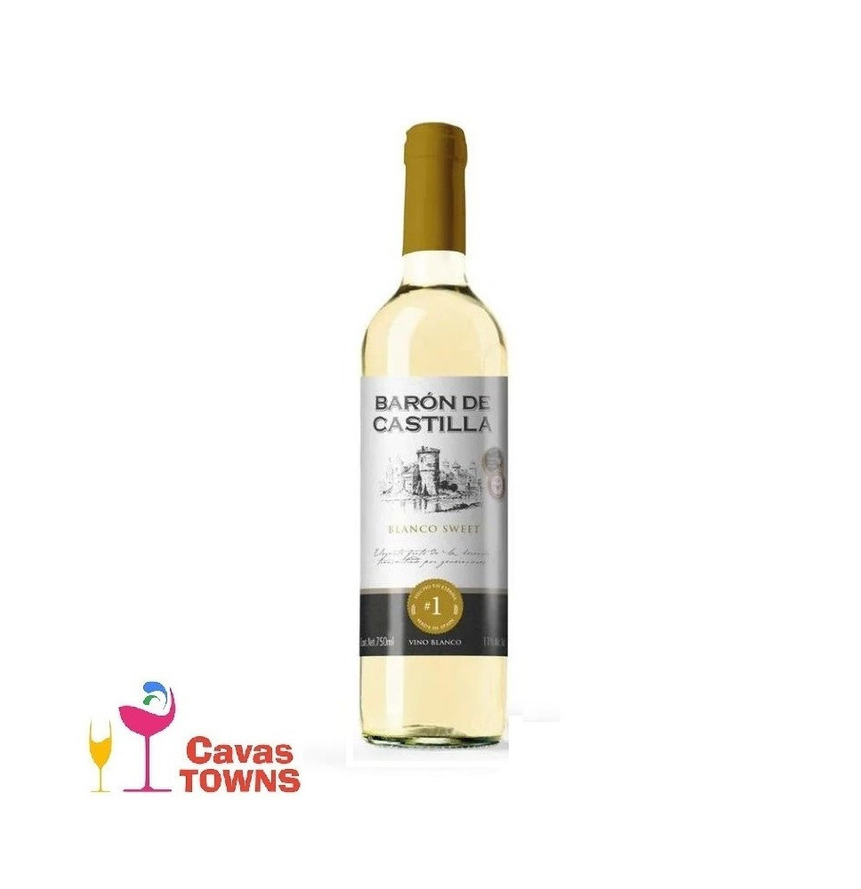 Vino Blanco Barón de Castilla 750ml - Cavas Towns