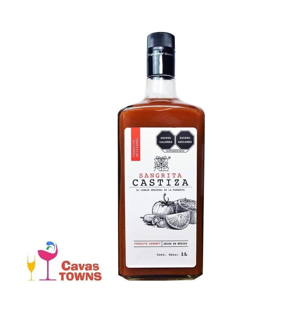 Sangrita Castiza Artesanal Gourmet 1 Lt. - Cavas Towns