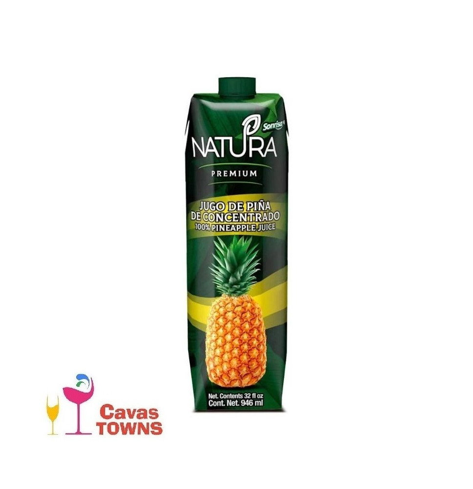 Jugo De Piña Natural 1000 ml - Cavas Towns