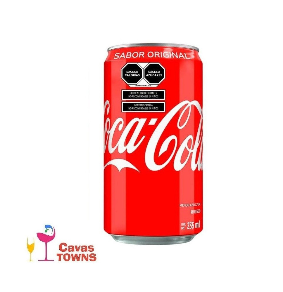 Mezclador Coca Cola Original 235 ml - Cavas Towns