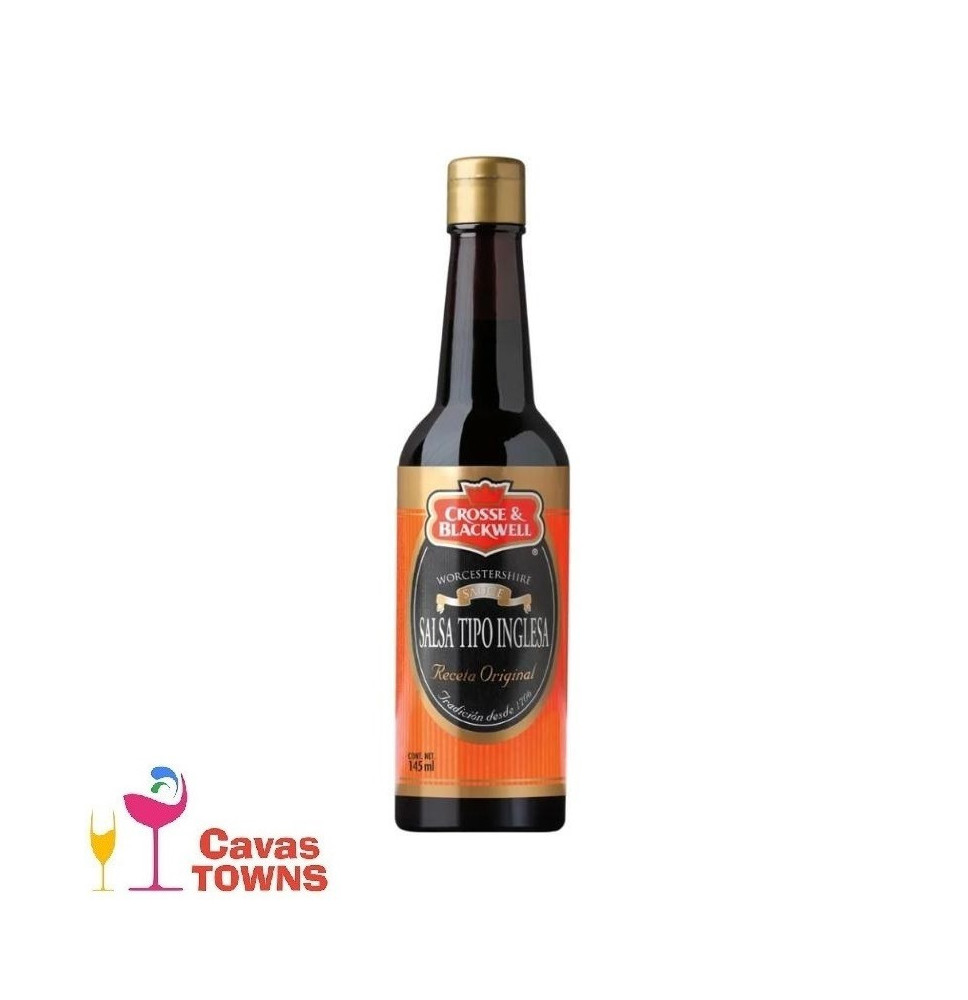 Salsa inglesa Crosse & Blackwell 145 ml - Cavas Towns Salsa inglesa Crosse & Blackwell 145 ml - Cavas Towns