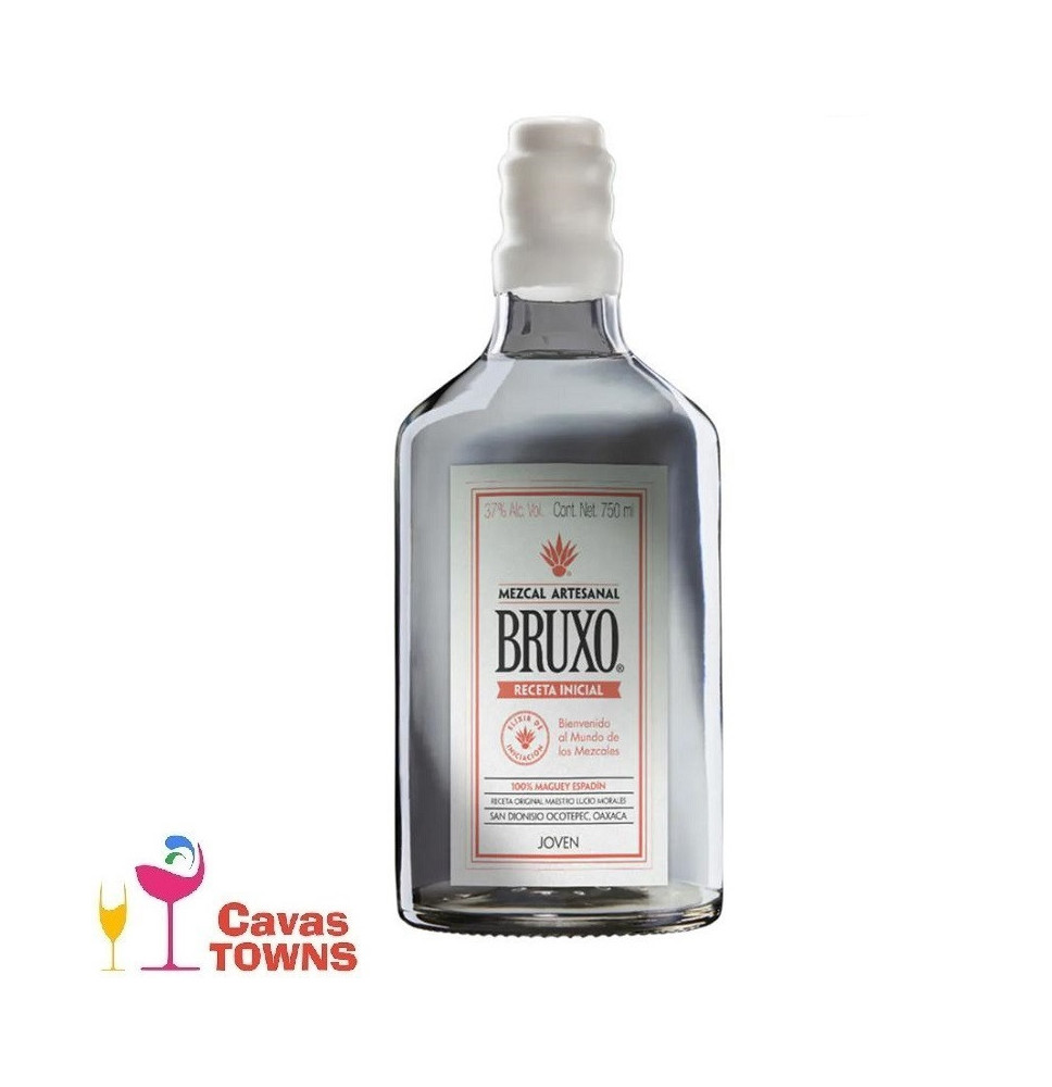 Mezcal Bruxo Receta Inicial Spadin Suave 750 ml - Cavas Towns