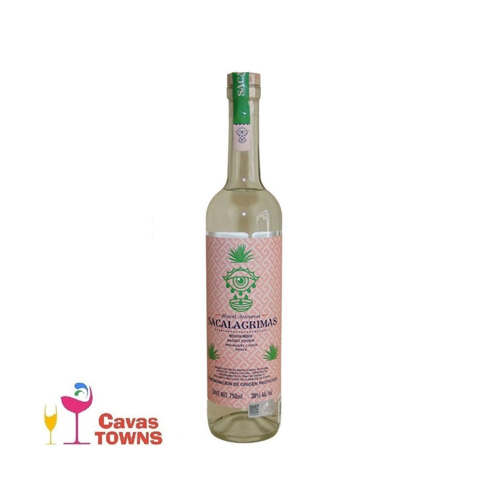 Mezcal Sacalagrimas Artesanal 750 ml - Cavas Towns