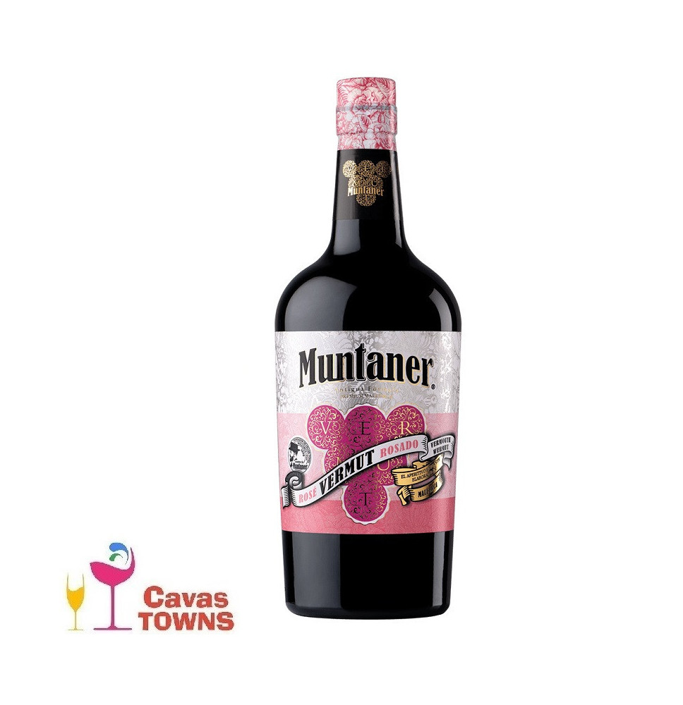 Vermouth Muntaner Rosado Importado 750 ml - Cavas Towns Vermouth Muntaner Rosado Importado 750 ml - Cavas Towns