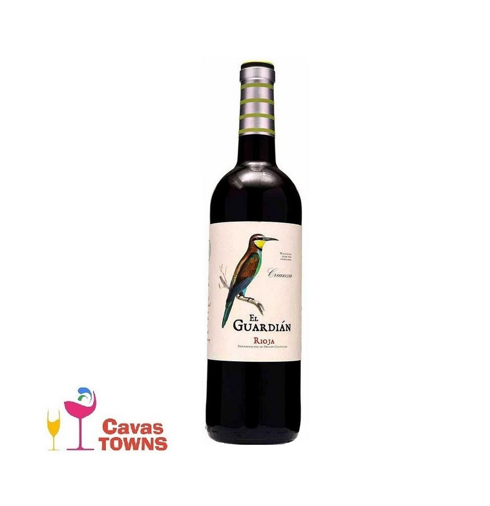 Vino Tinto El Guardian Crianza 750 ml - Cavas Towns