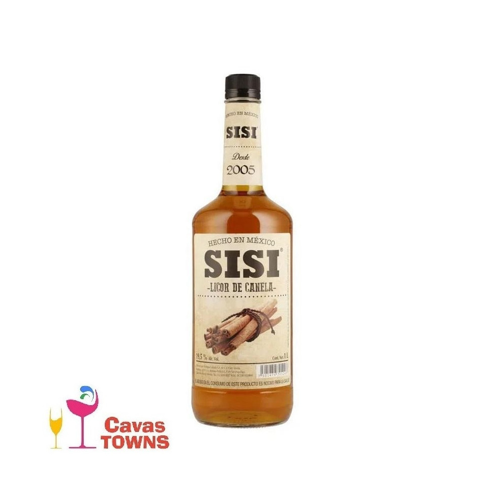 Licor Sisi de Canela 1000 ml - Cavas Towns