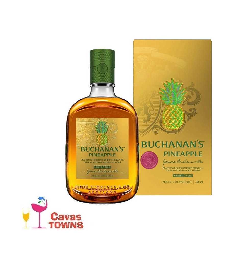 Whisky Buchanans Pineapple 750 ml - Cavas Towns Whisky Buchanans Pineapple 750 ml - Cavas Towns