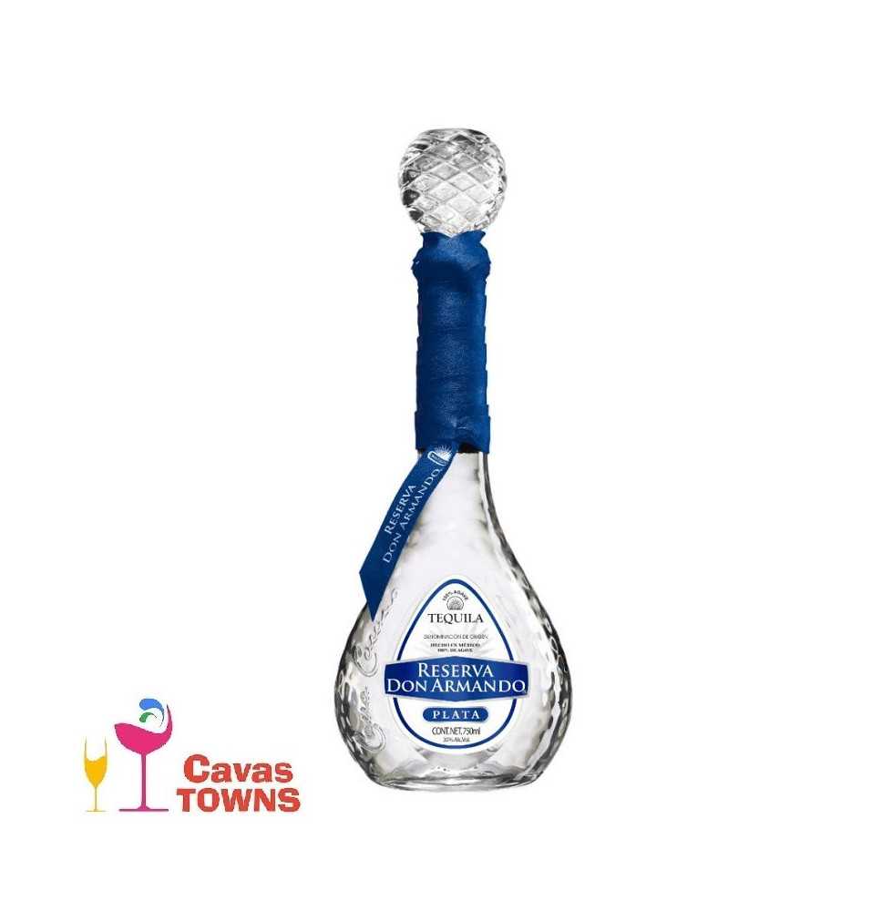 Tequila Reserva Don Armando Plata 750 ml - Cavas Towns Tequila Reserva Don Armando Plata 750 ml - Cavas Towns
