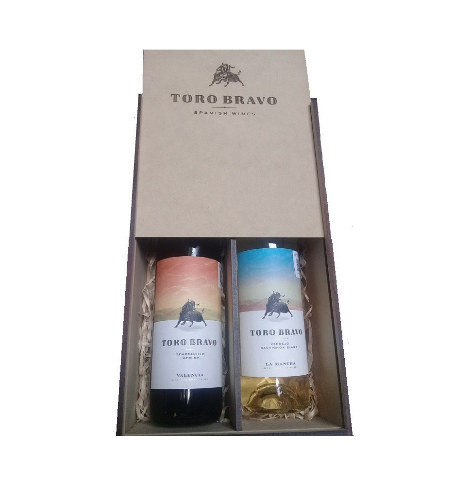 Vino Toro Bravo Estuche a Elegir Vinos - Cavas Towns