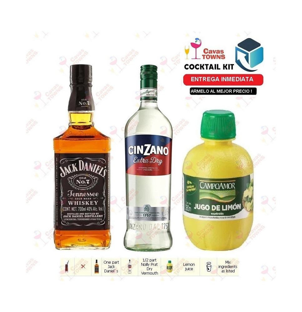 Cocktail Kit Admiral Jack Receta Recipe - Cavas Towns