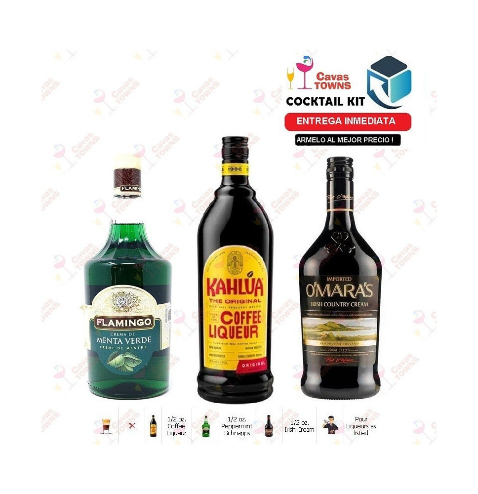 Cocktail Kit After 5 Receta Recipe - Cavas Towns